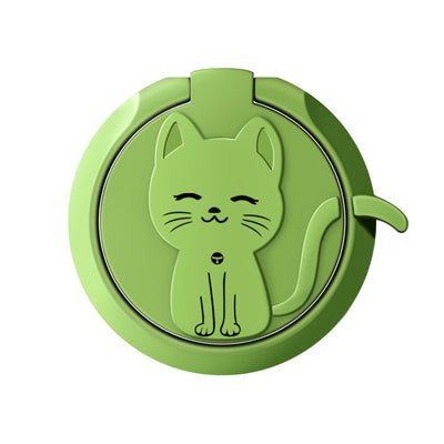 Cute Cat Metallic Ring Holder
