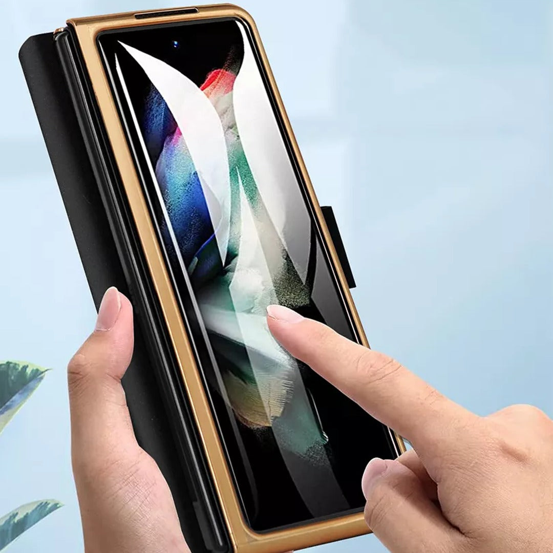 Galaxy Z Fold3 Magnetic Flip for Fold with Pen Slot Case