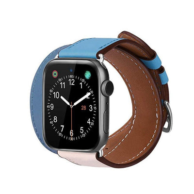 Double Tour Soft Leather Watch Strap - [42/44/45MM]