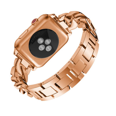 Elegant Diamond Bracelet for Apple Watch [38/40/41MM] - Rose Gold