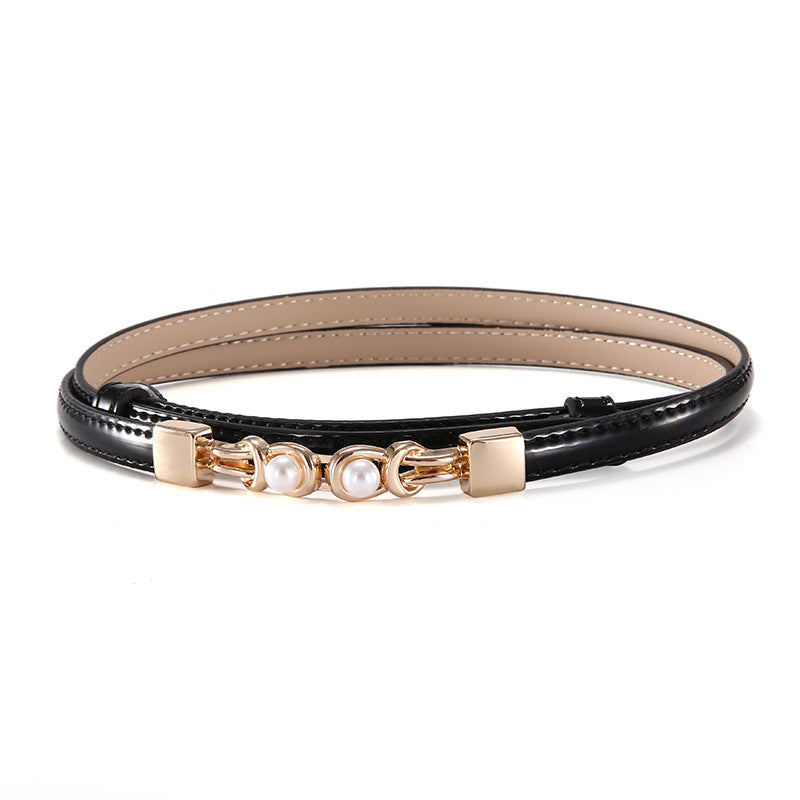 Luxury Pearl Sash Belt