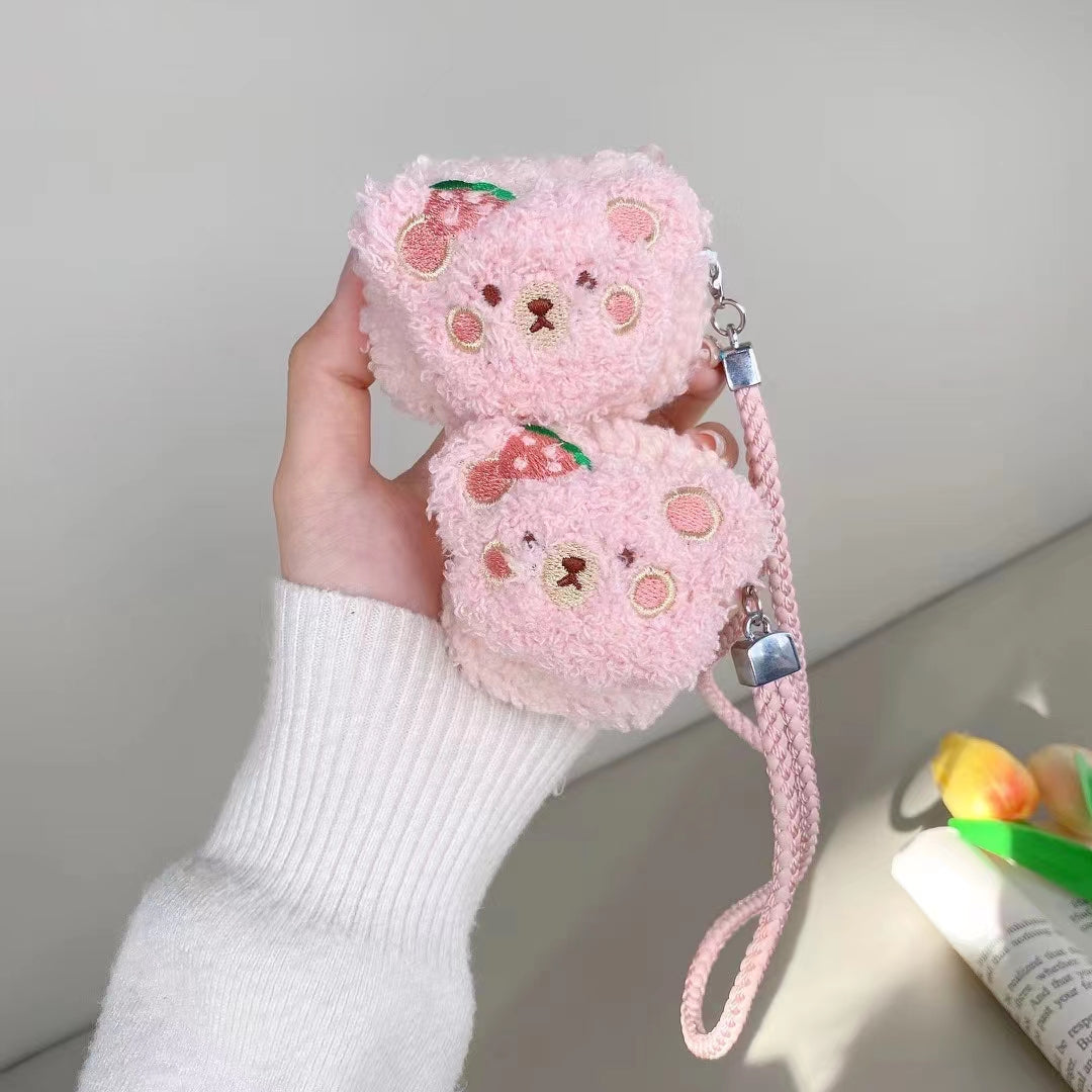 Plush Bear AirPods Case - AirPods Pro