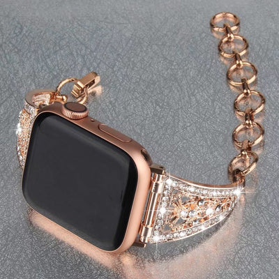 Bling Diamond Bracelet for Apple Watch [38/40/41MM] - Rose Gold