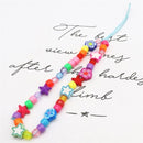 Star - Colorful Beaded Phone Charm