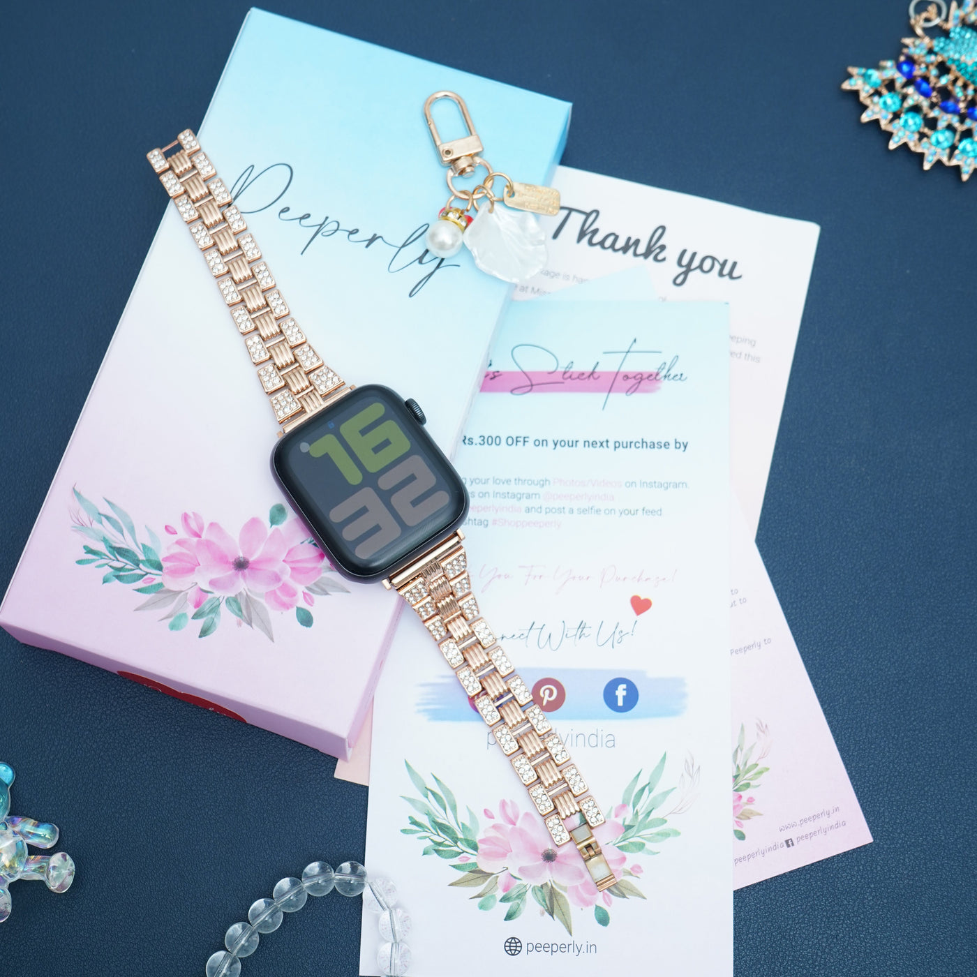 Luxury Rhinestone Strap -[42/44/45MM]