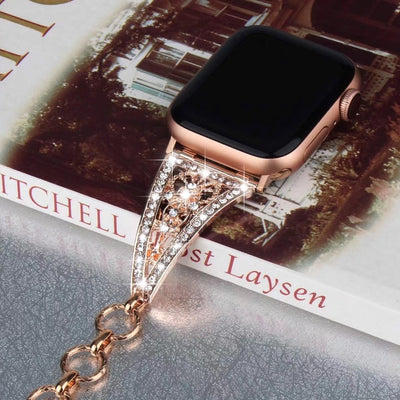 Bling Diamond Bracelet for Apple Watch [38/40/41MM] - Rose Gold