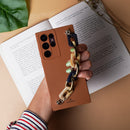 Earth Tones Matte Case with Marble Bracelet - Samsung