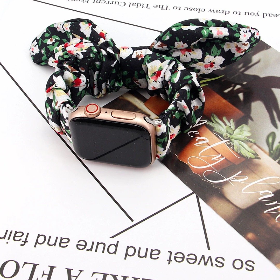 Elastic Butterfly Bow Watch Strap - [42/44/45MM]