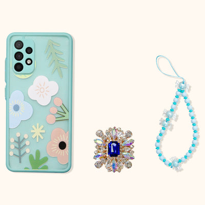 Peeperly Flower Case Combo Offer - Samsung