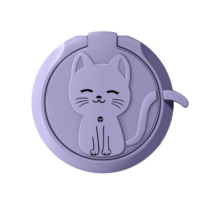 Cute Cat Metallic Ring Holder