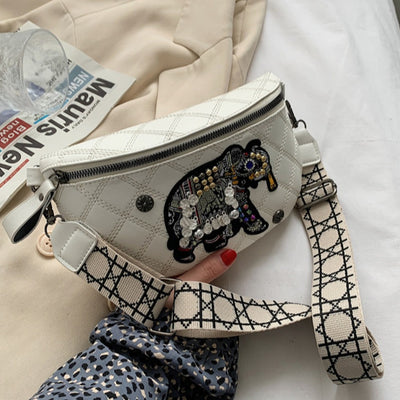 Adorable Elephant Design Fanny Bag