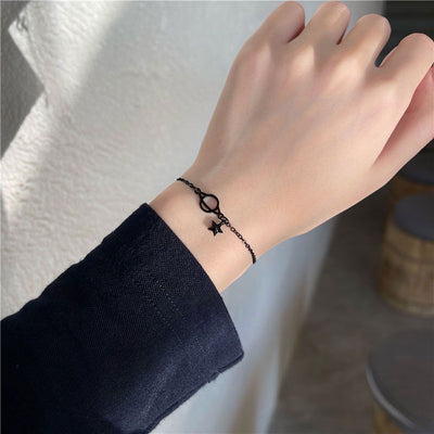 Black Planet Stars Bracelet