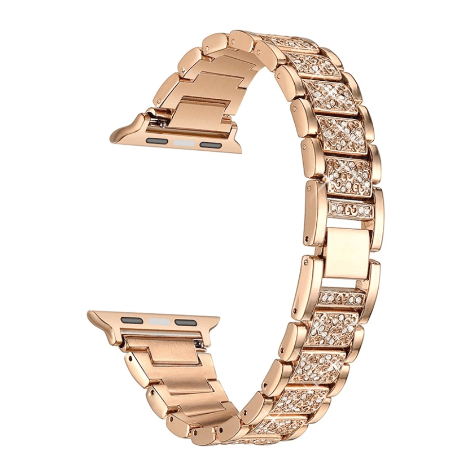 Diamond Metal Strap for Apple Watch Peeperly