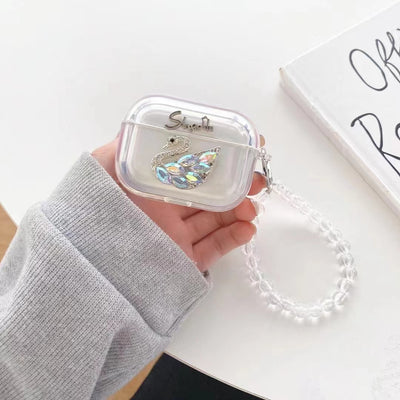 Little Swan Engraved Case - AirPods Pro
