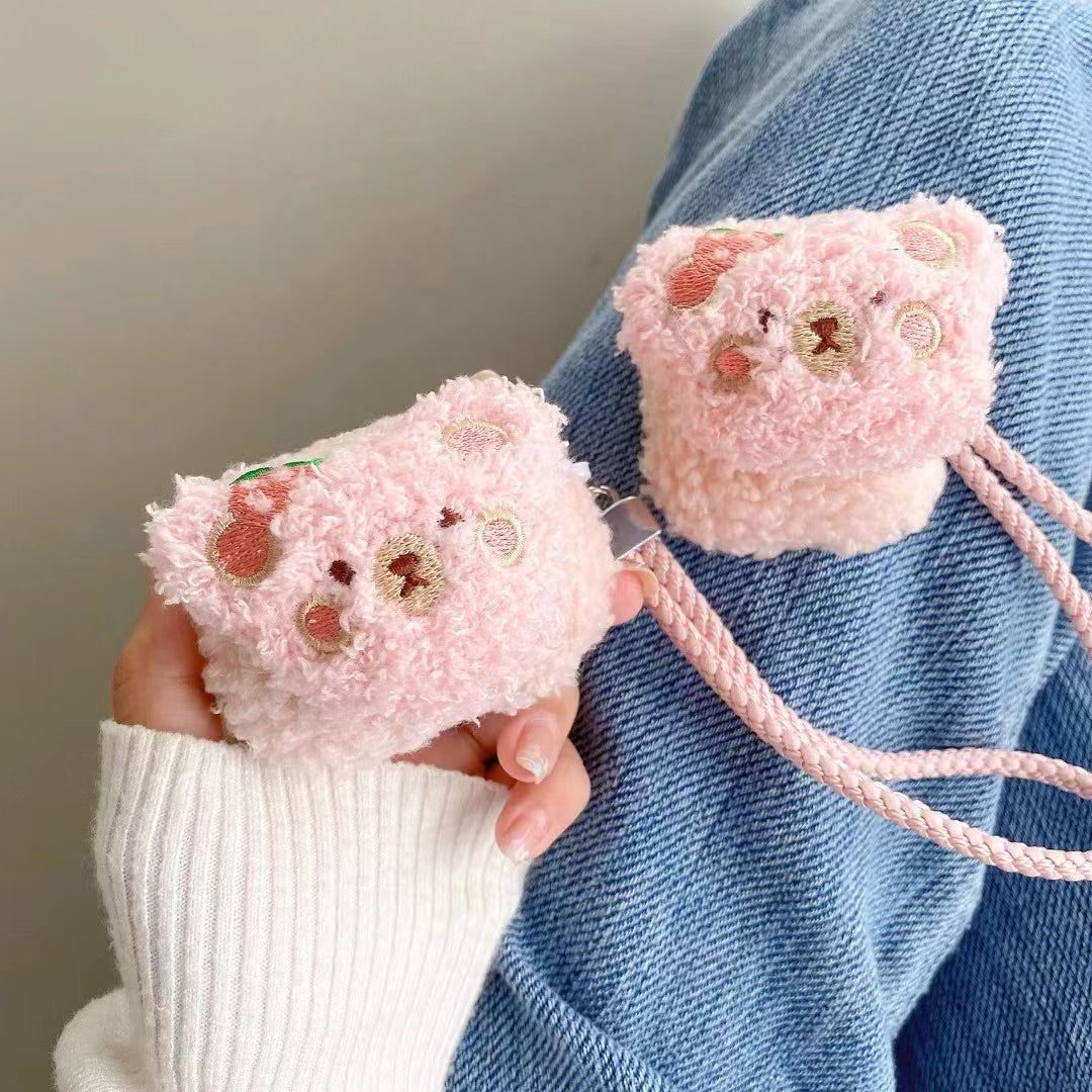Plush Bear AirPods Case - AirPods Pro
