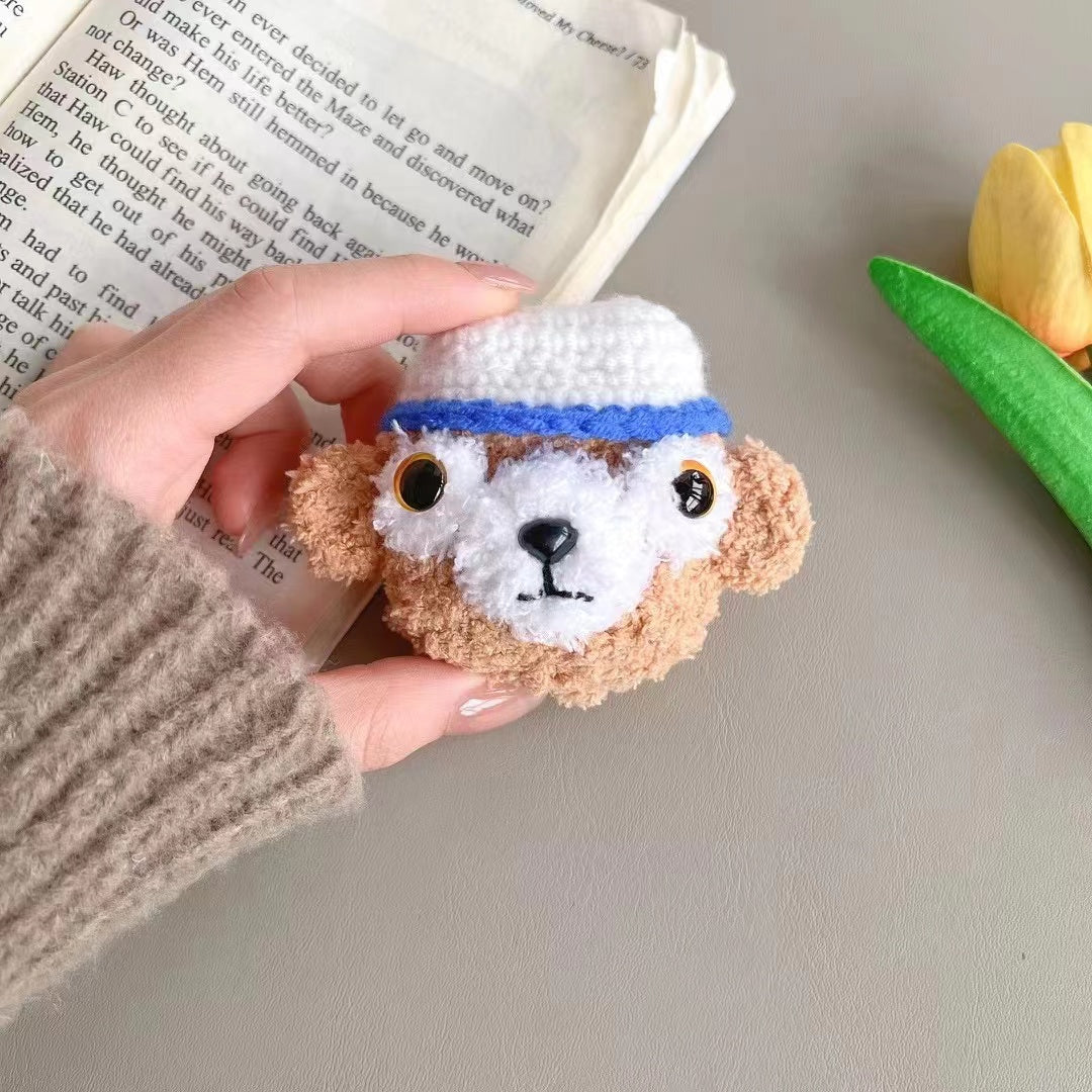 Cute Knitted Bear Case - AirPods Pro