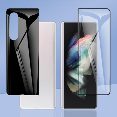 Galaxy Z Fold3  (Front + Back) Tempered Glass