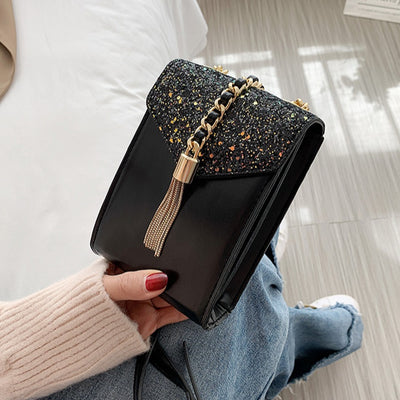 Glitter Cross Body Sling Bag