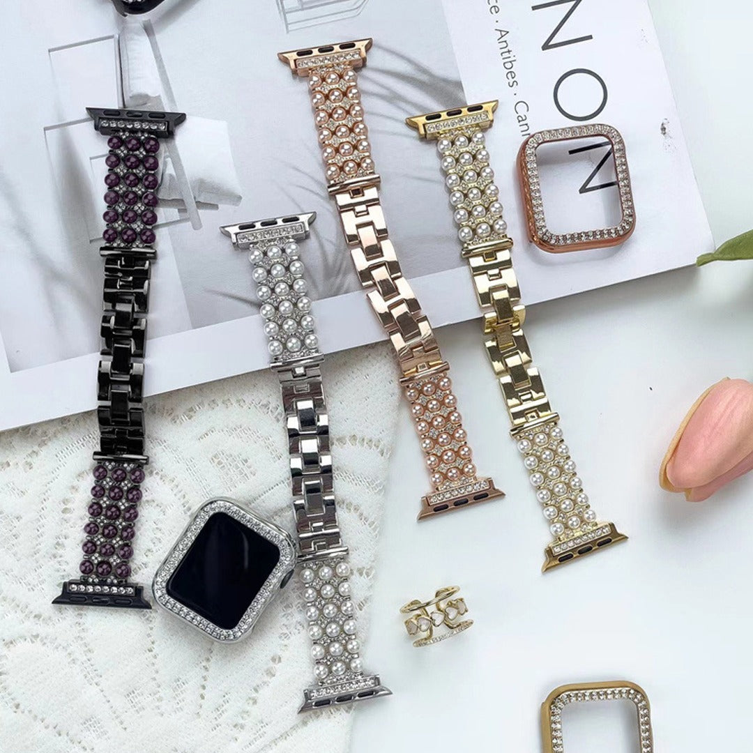 Luxury Pearl Strap For Apple Watch