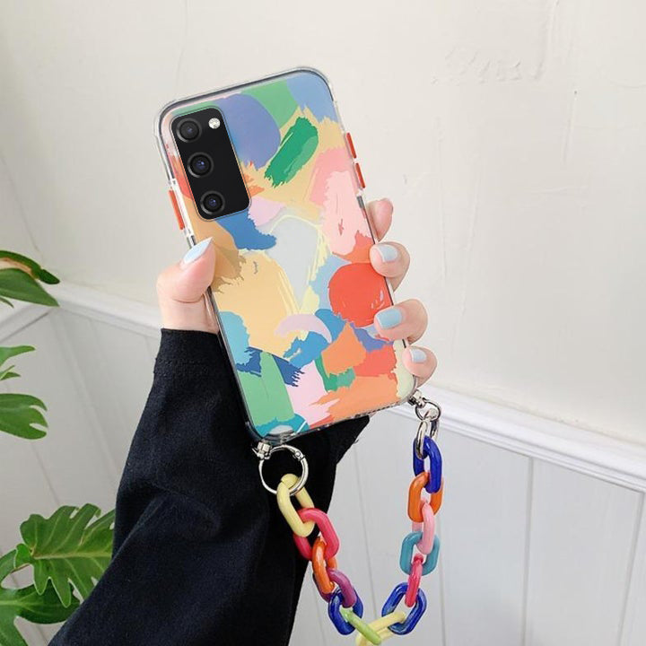 Aesthetic Artsy Anti-shock Case with Bracelet - Samsung