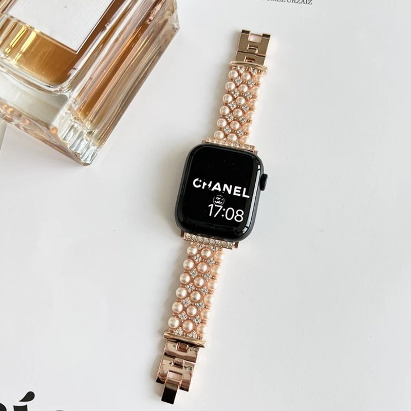 Luxury Pearl Strap For Apple Watch