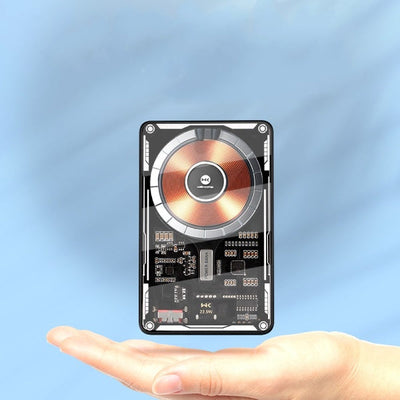 5000mAh Transparent Wireless Power Bank