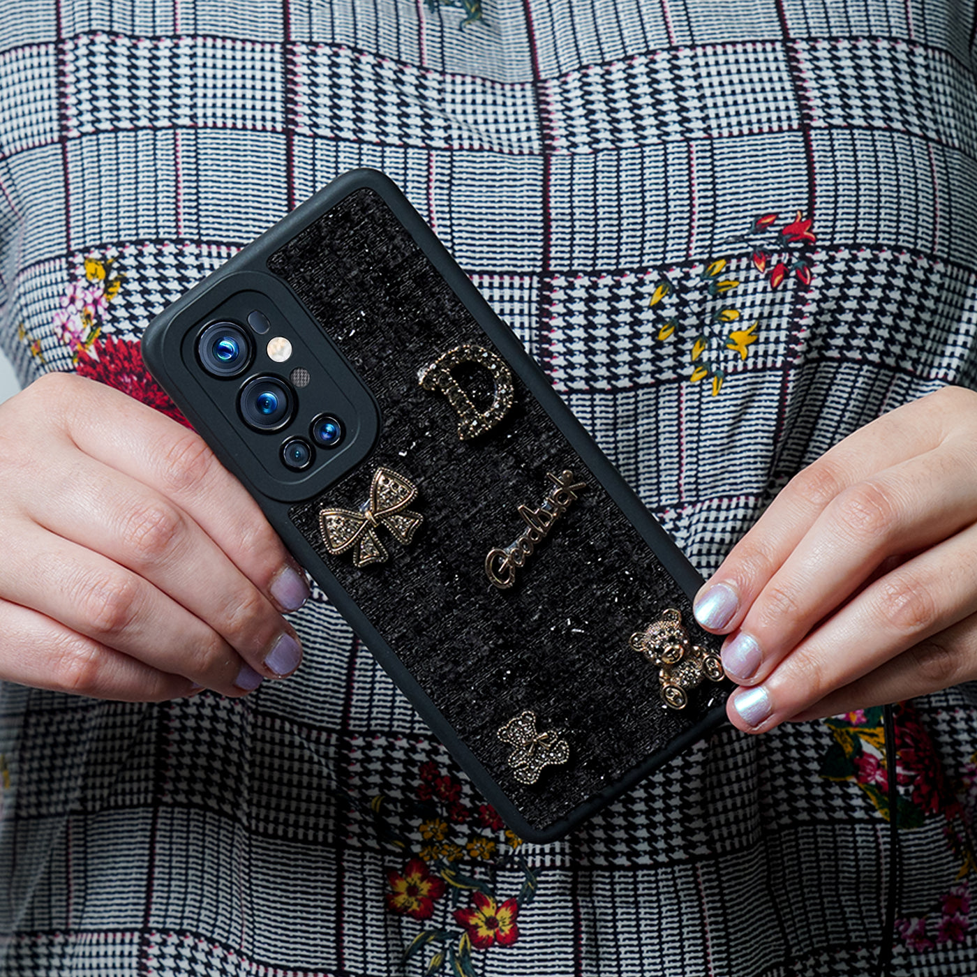 Bear Bling Cloth Texture Case - OnePlus
