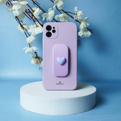 Little Heart Pattern Case with Kickstand