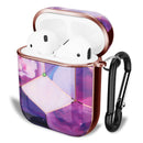 Electroplating Purple Marble Case - AirPods 1/2