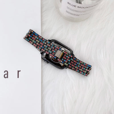 Multicolor Diamond Bracelet for Apple Watch