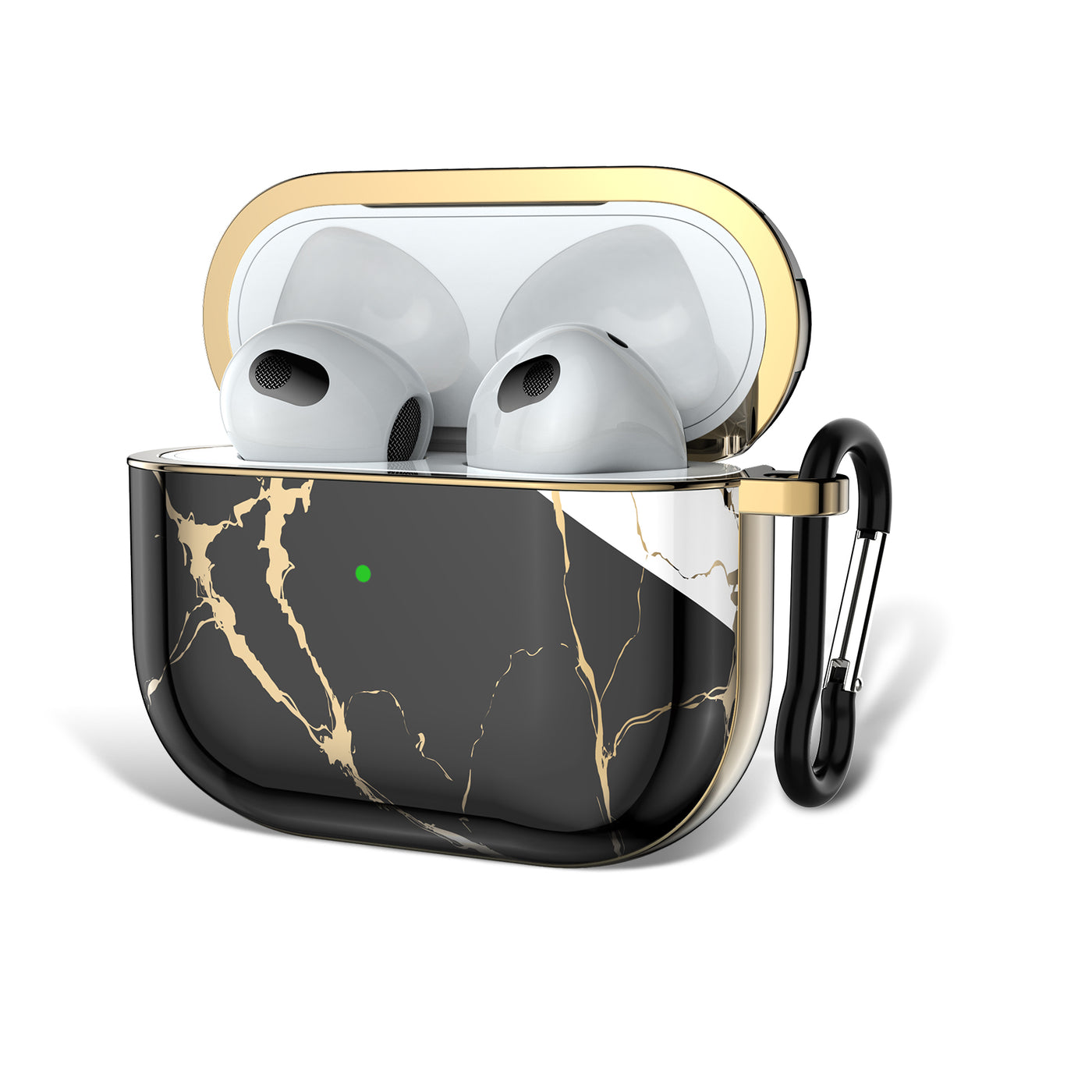 Stylish Two Tone Marble case - AirPods 3
