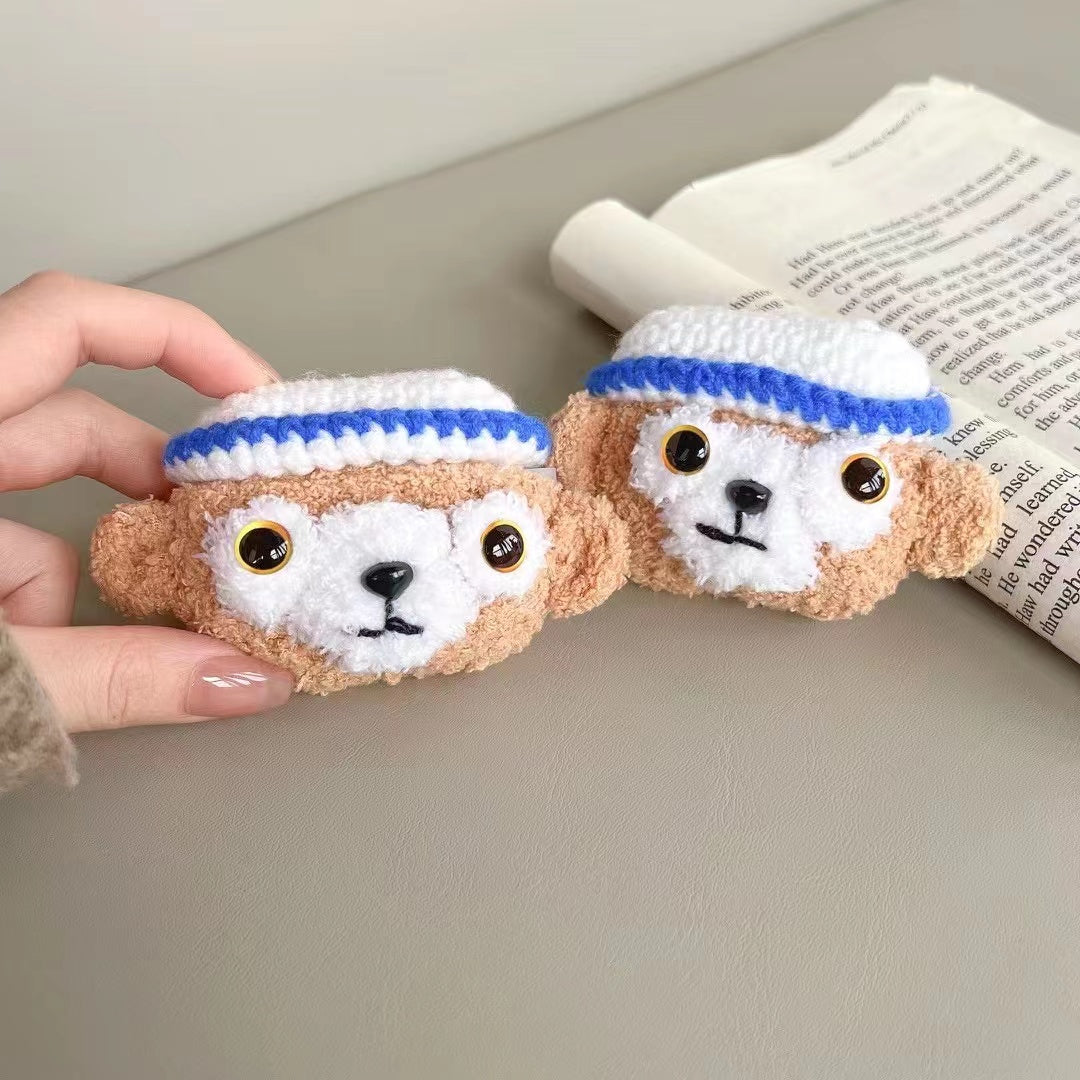 Cute Knitted Bear Case - AirPods 3