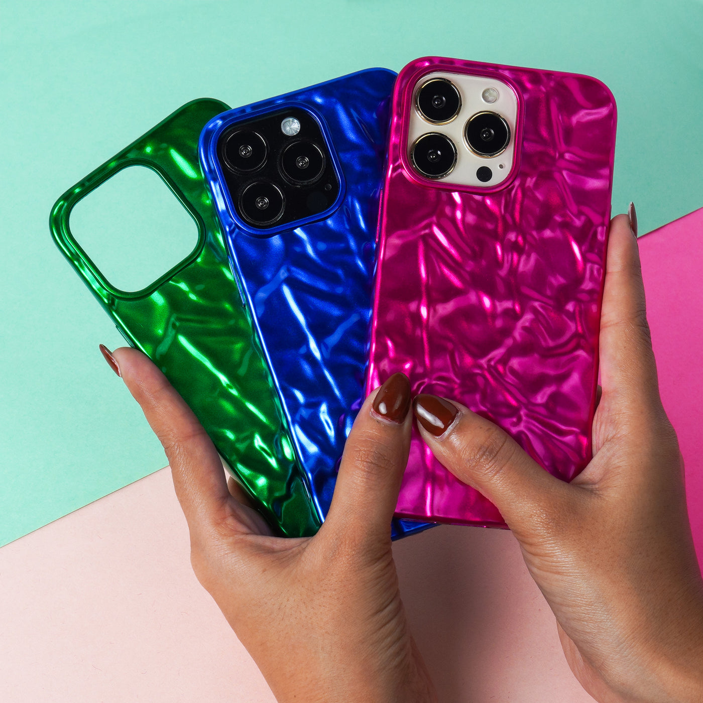 Foil Textured Design Case