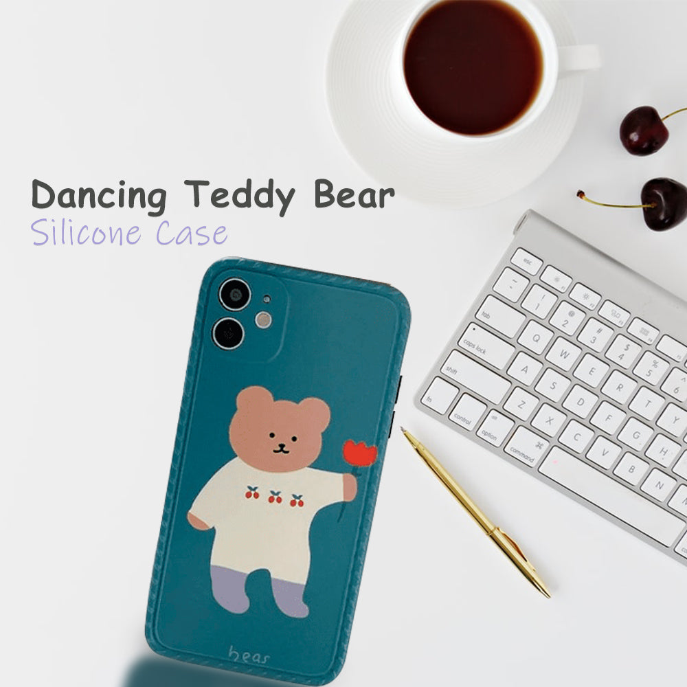 Korean Dancing Teddy Bear Case