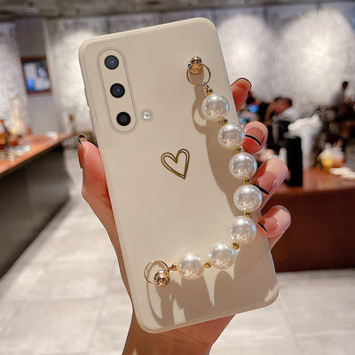 OnePlus Nord CE cover with pearl chain 