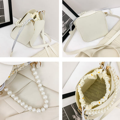 Stylish Pearl Chain Tote bag