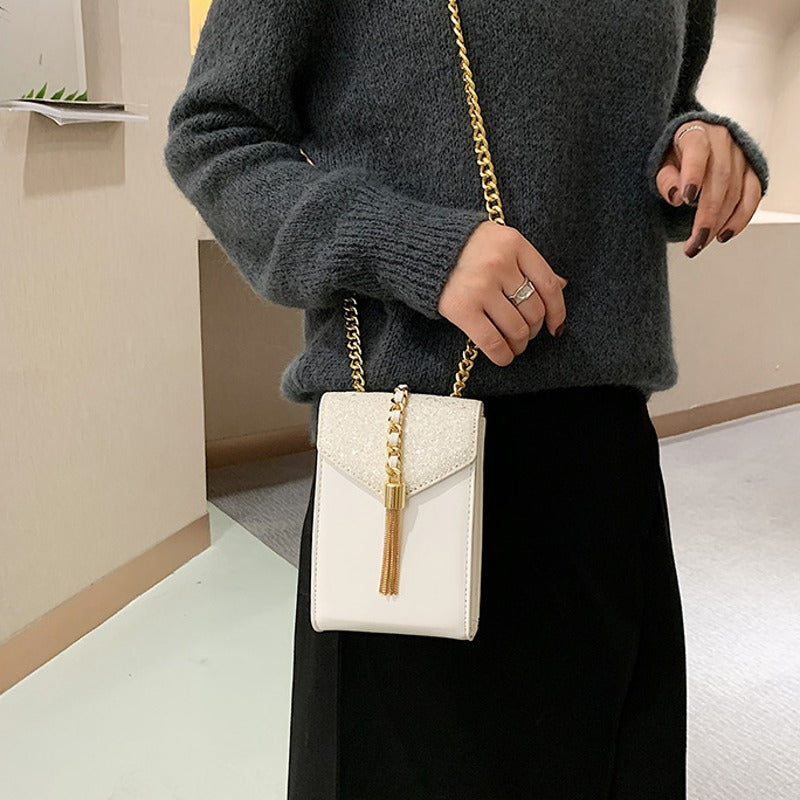 Glitter Cross Body Sling Bag
